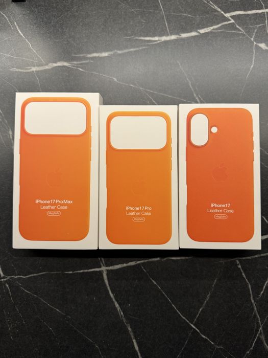 Husă iPhone 17/17Air/17Pro/17 ProMax din piele – MagSafe