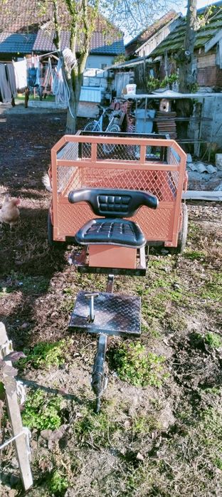 Vând remorcă basculabilă și frana că nouă