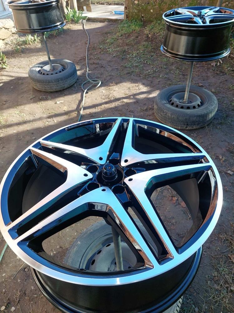 Diamond cut и боядисване на джанти
