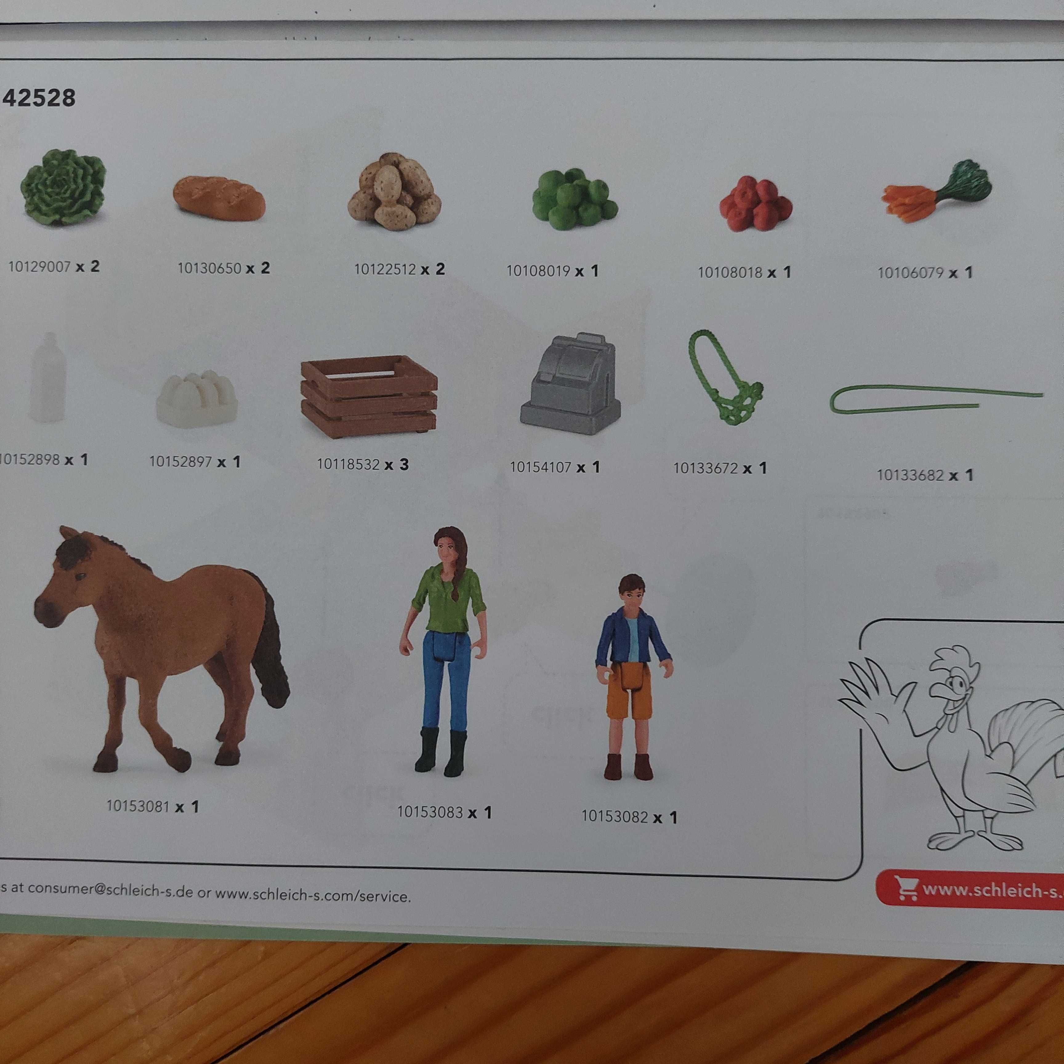 Schleich мобилен щанд 42528