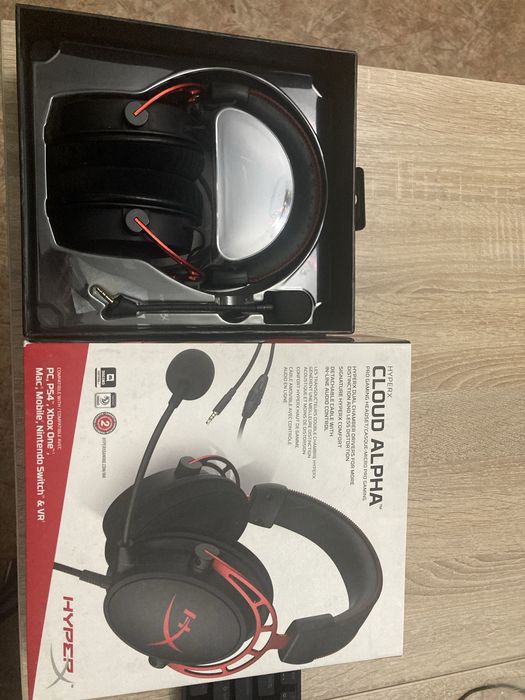 Наушники HyperX cloud alpha