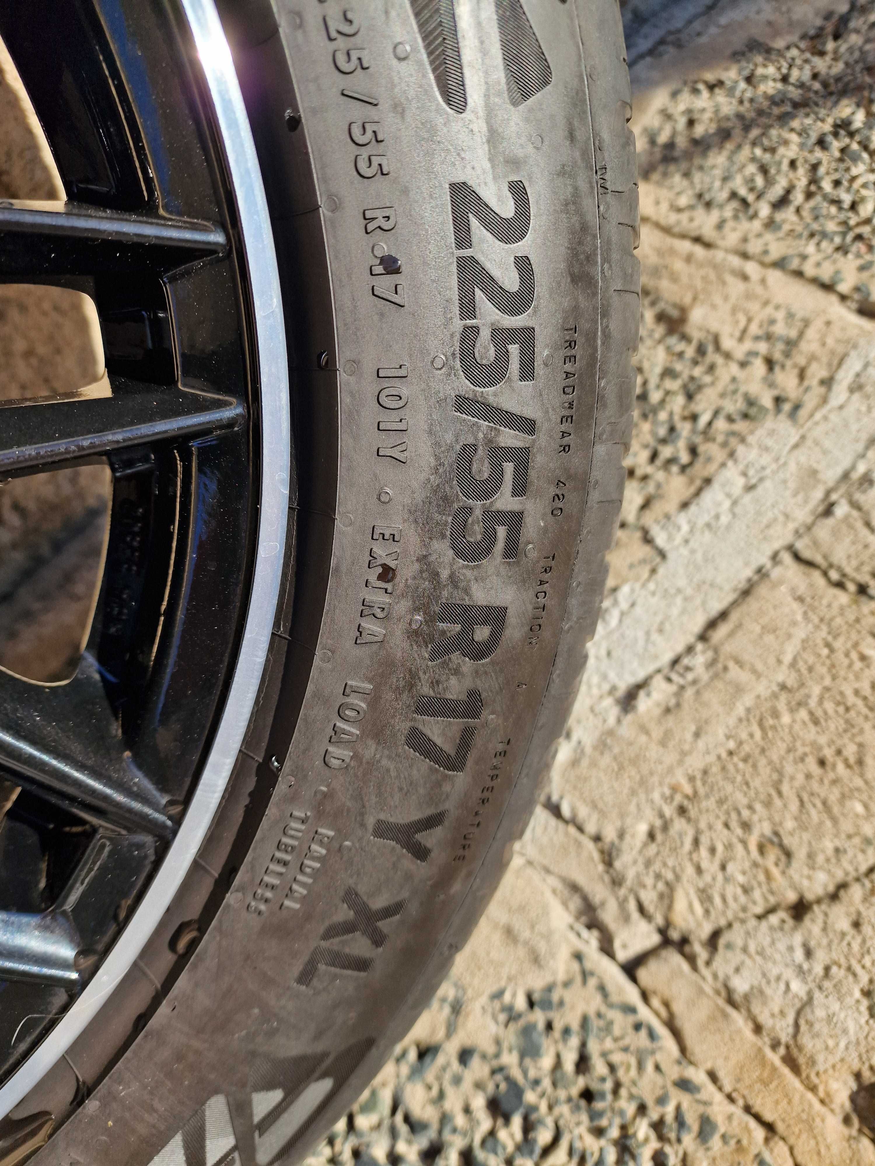 17" джанти с летни гуми 225/55 R17 и TPMS сензори за BMW