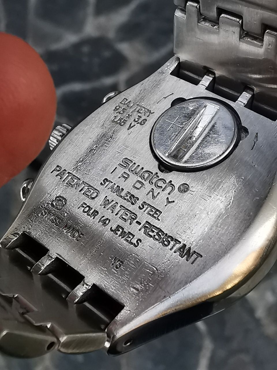 Ceas Swatch Chronograph - Quartz ETA 4 rubine - 40 mm