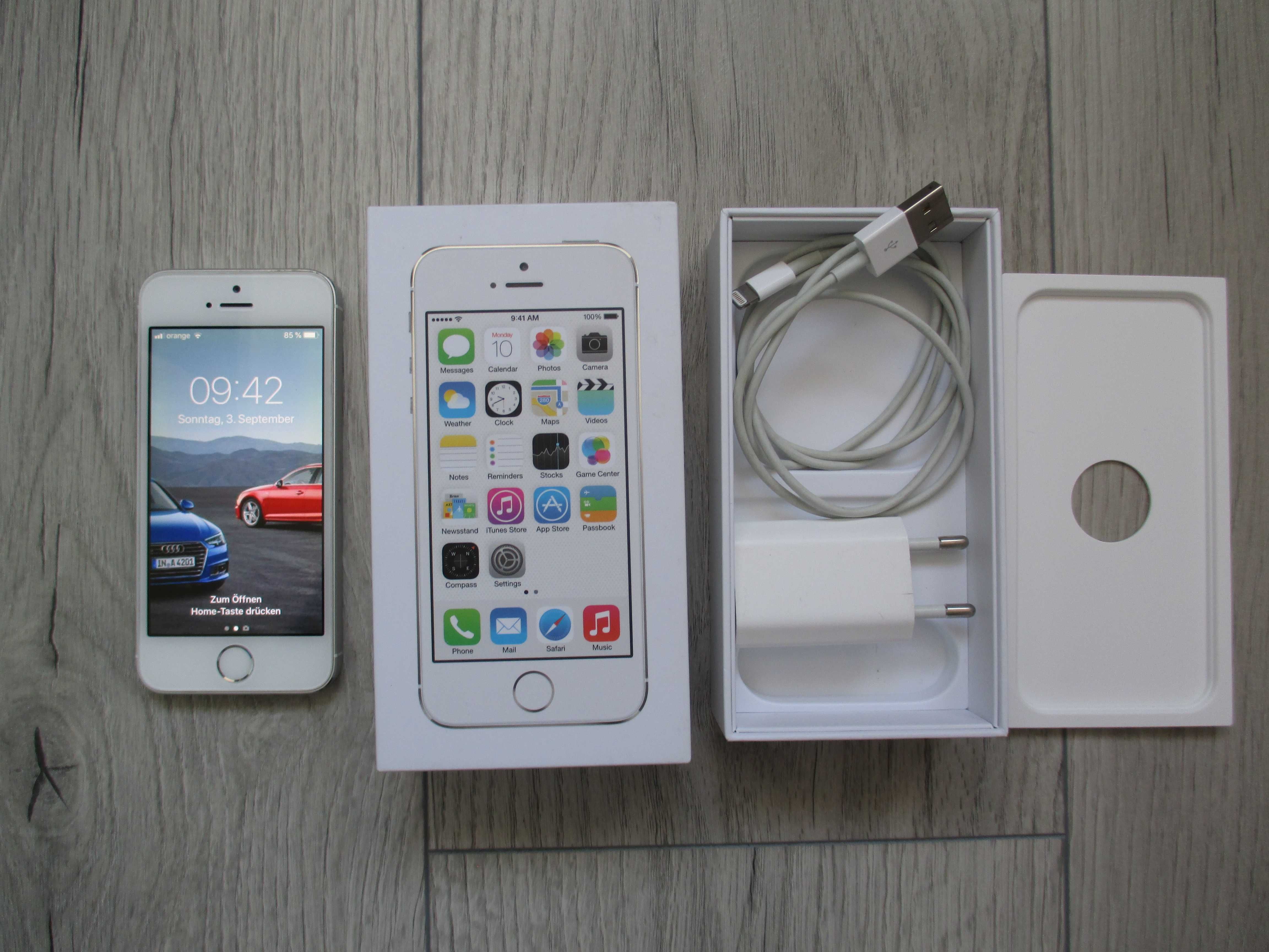 iPhone 5 S~32 GB Argintiu