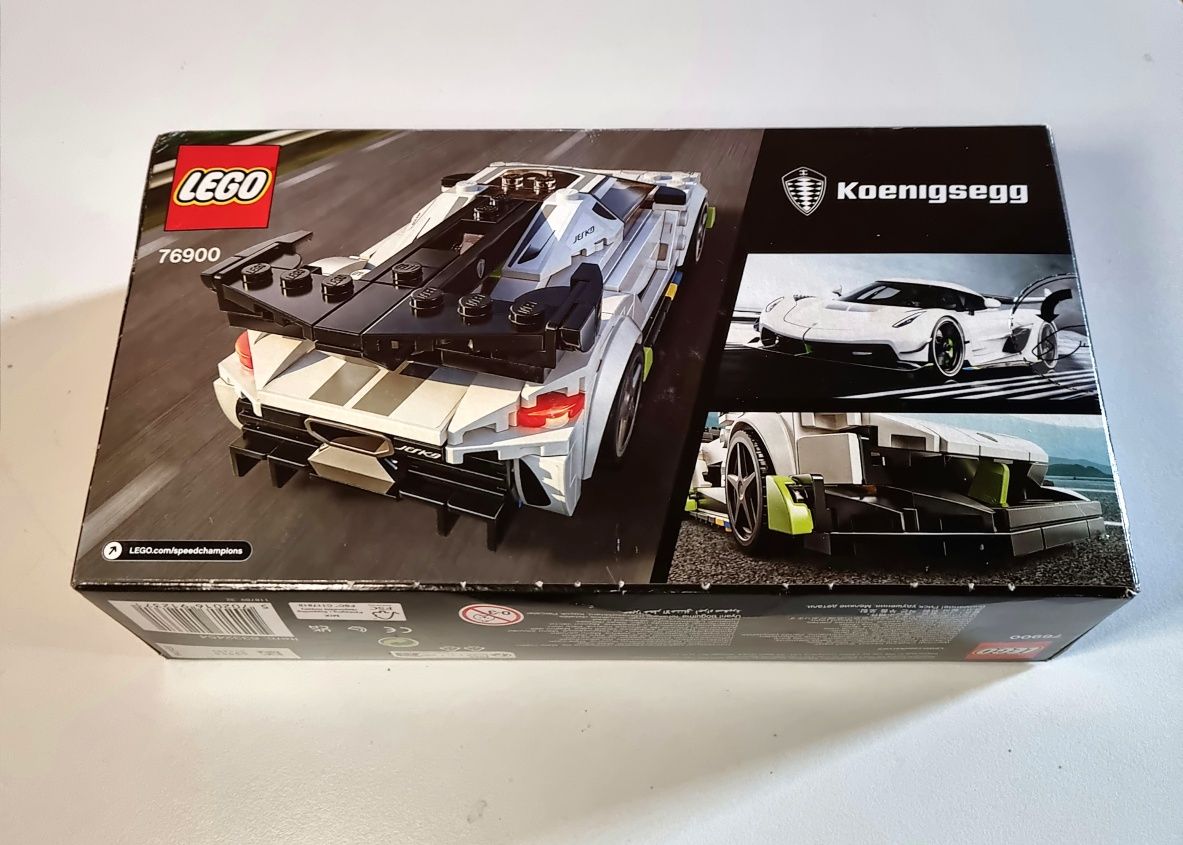 Lego SpeedChampions 76914 Ferrari, 76900 Koenigsegg Jesko-NOI/SIGILATE