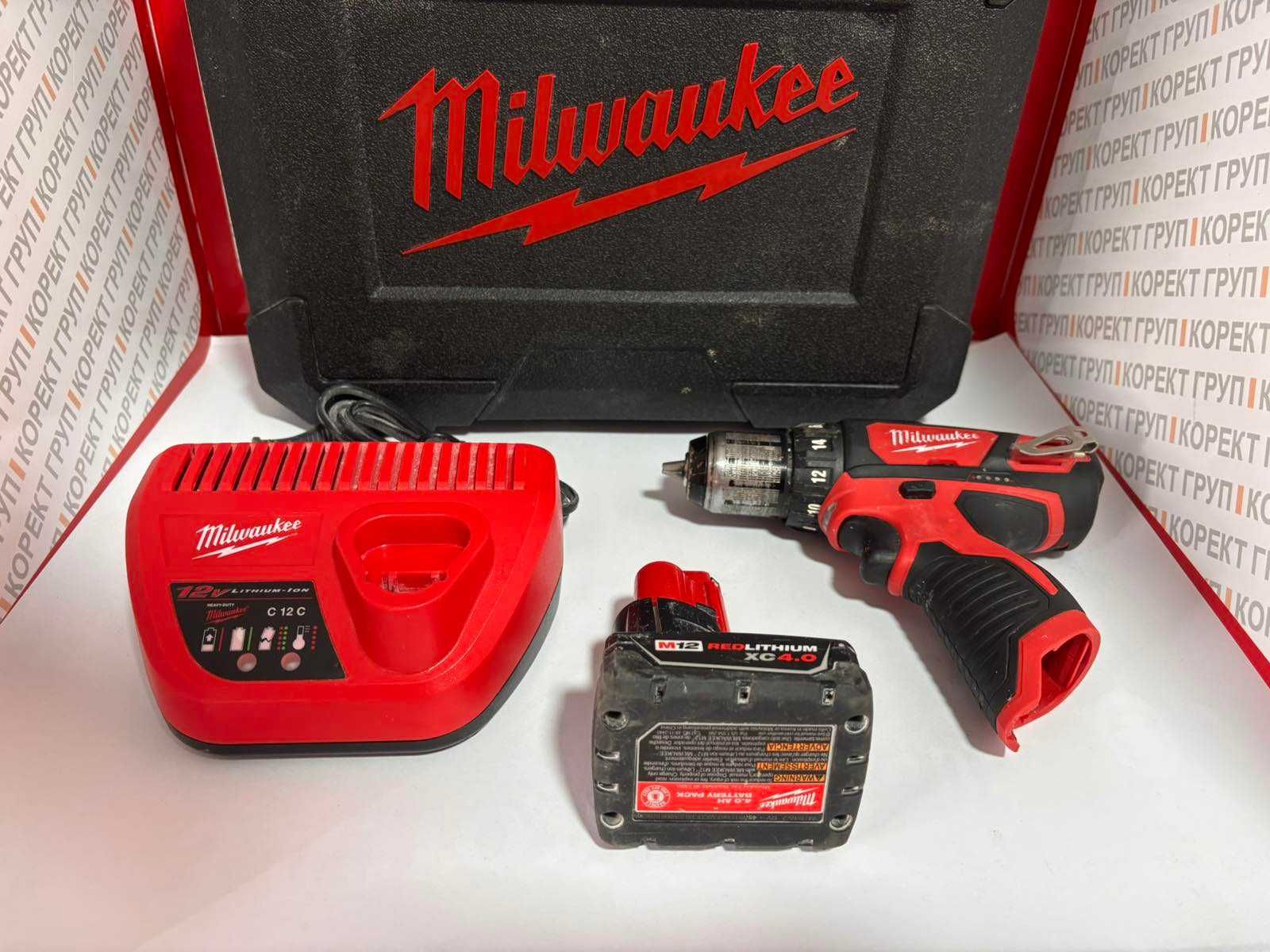 Акумулаторен винтоверт Milwaukee M12 BDD-202C