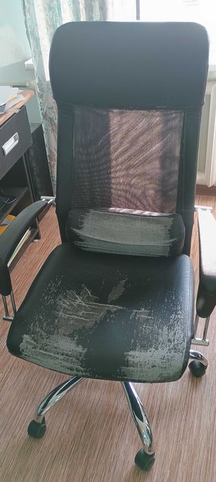 кресло офисное б/у