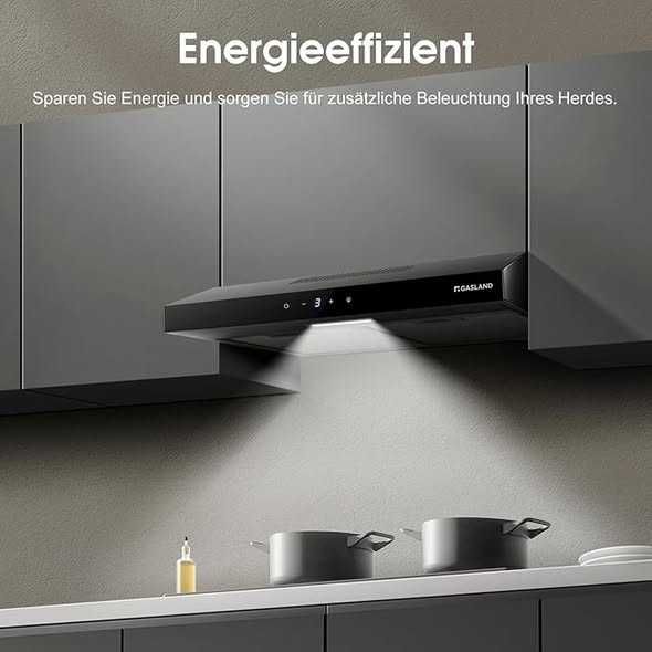 GASLAND Chef SR60BS 60cm 202 m³/hHota extractiva
