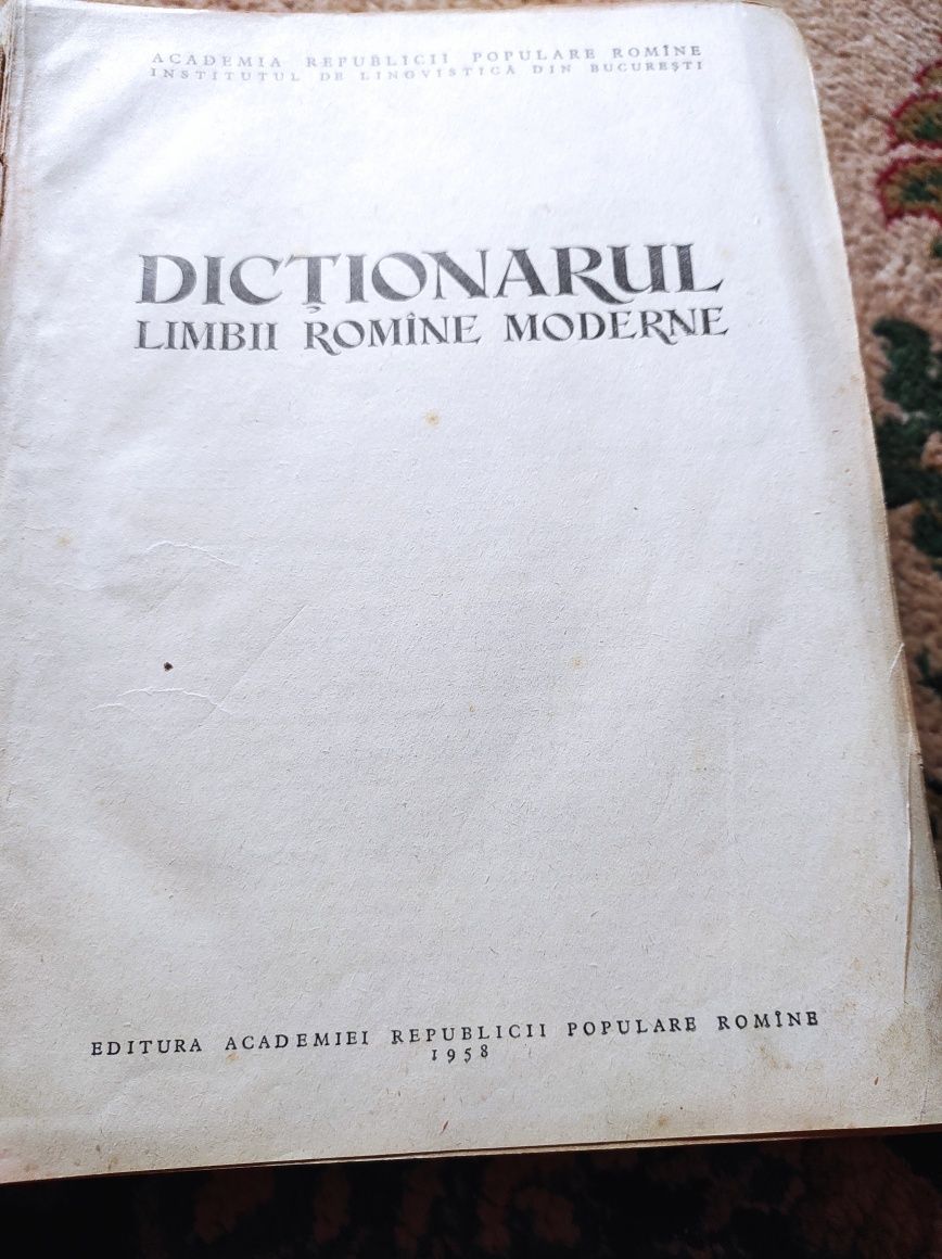 Dictionar f vechi