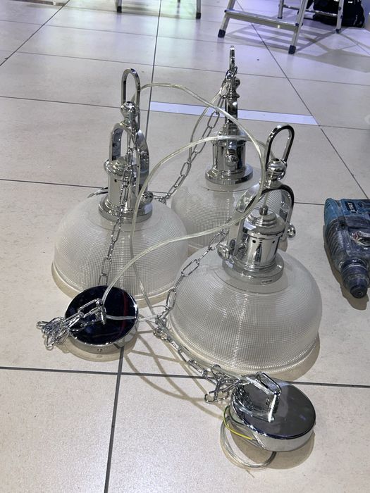 Подвесные светильники (3 шт.) в стиле LOFT