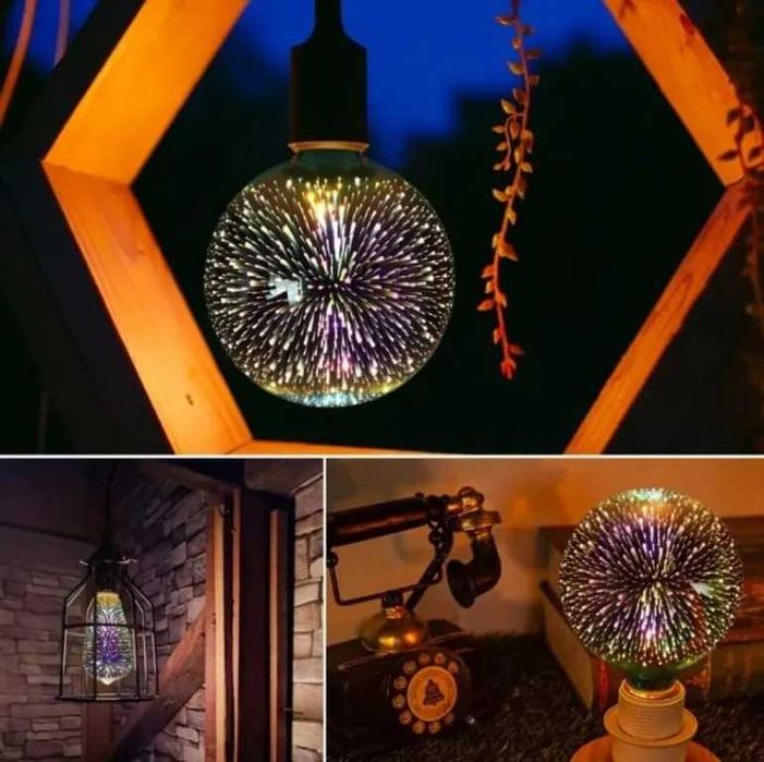 Декоративна 3D крушка