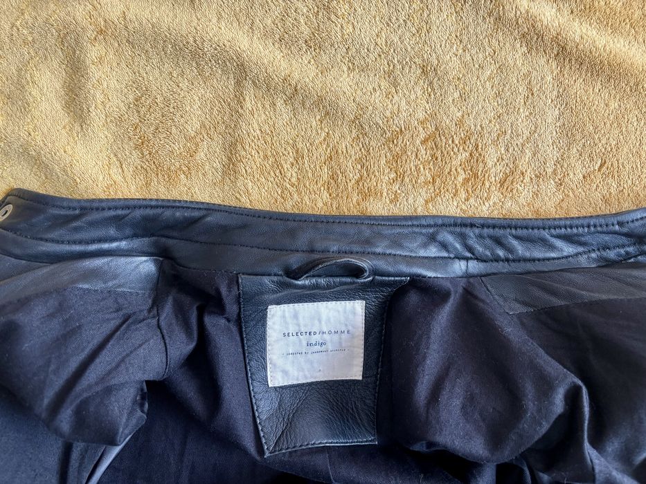 Geacă de piele Selected