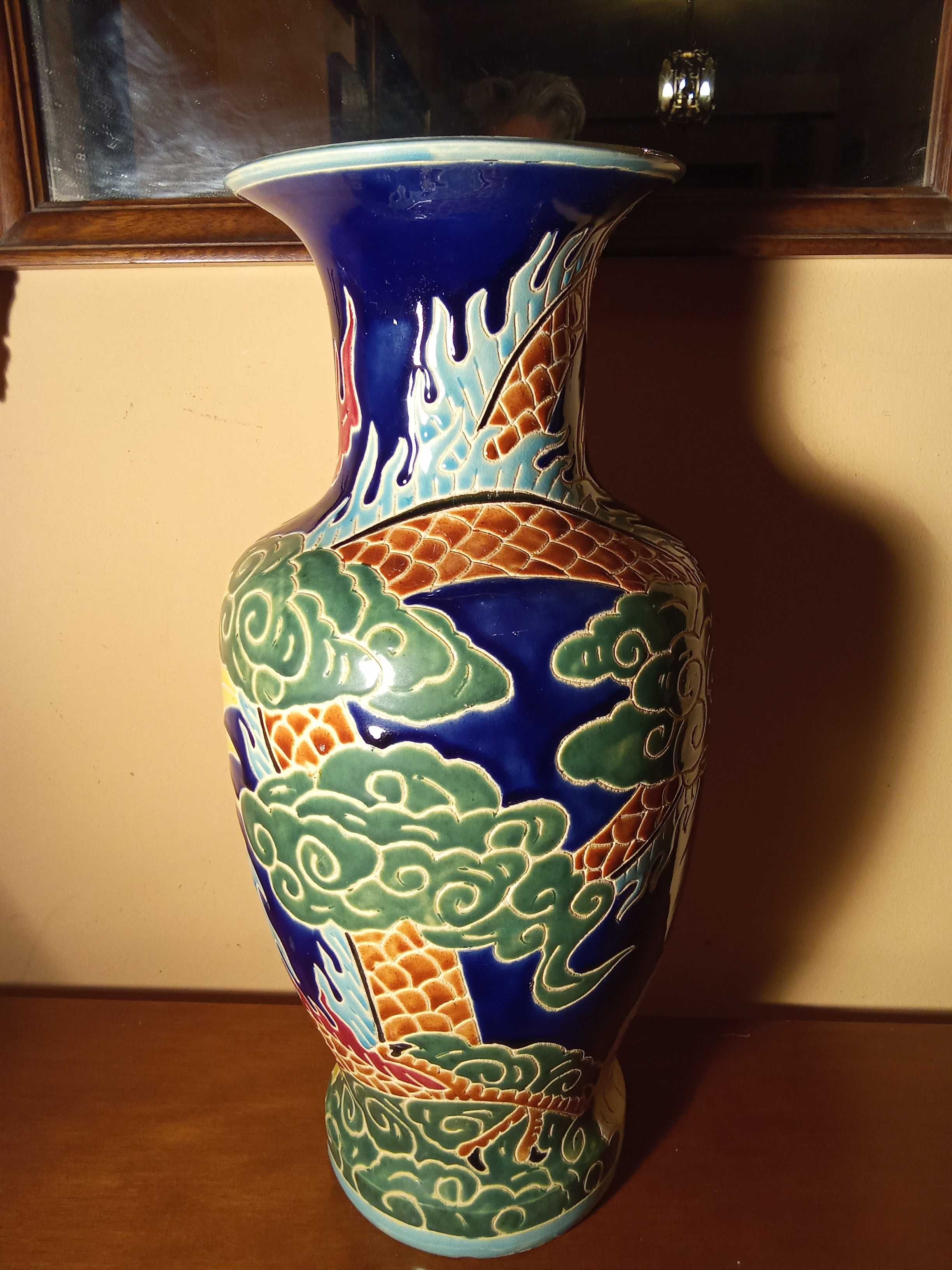vaza din majolica 50 cm