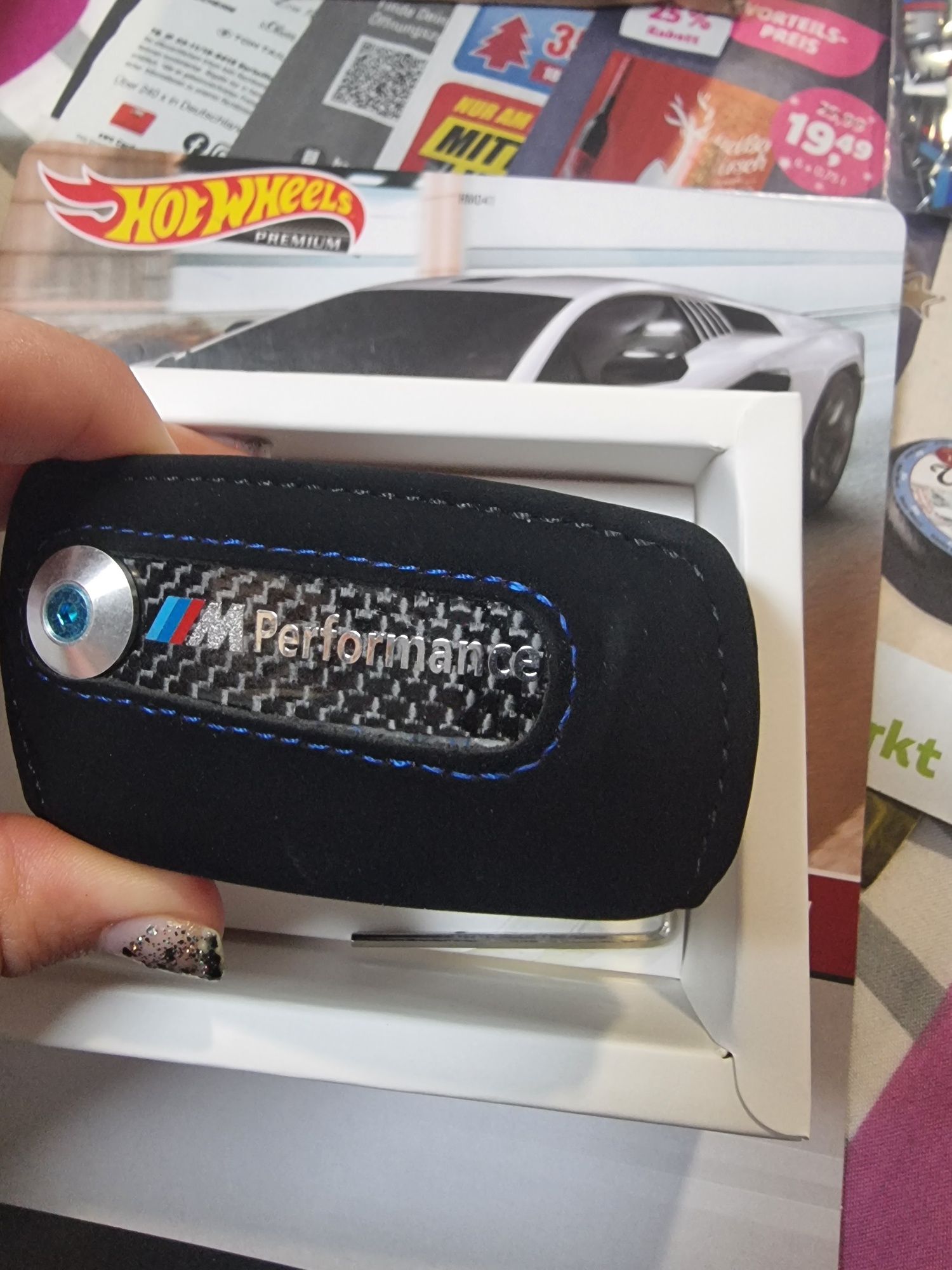 Калъф за ключ бмв bmw performance M key case