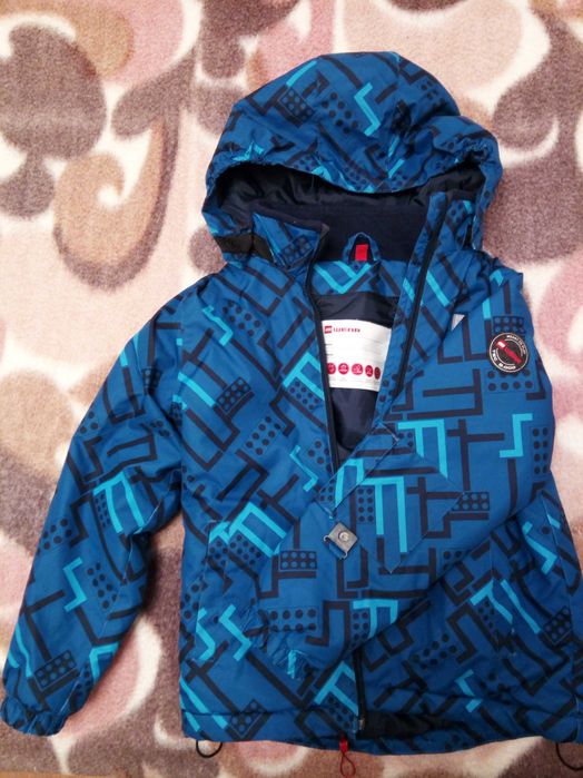 Детско ски яке LEGO, размер 128, много запазено