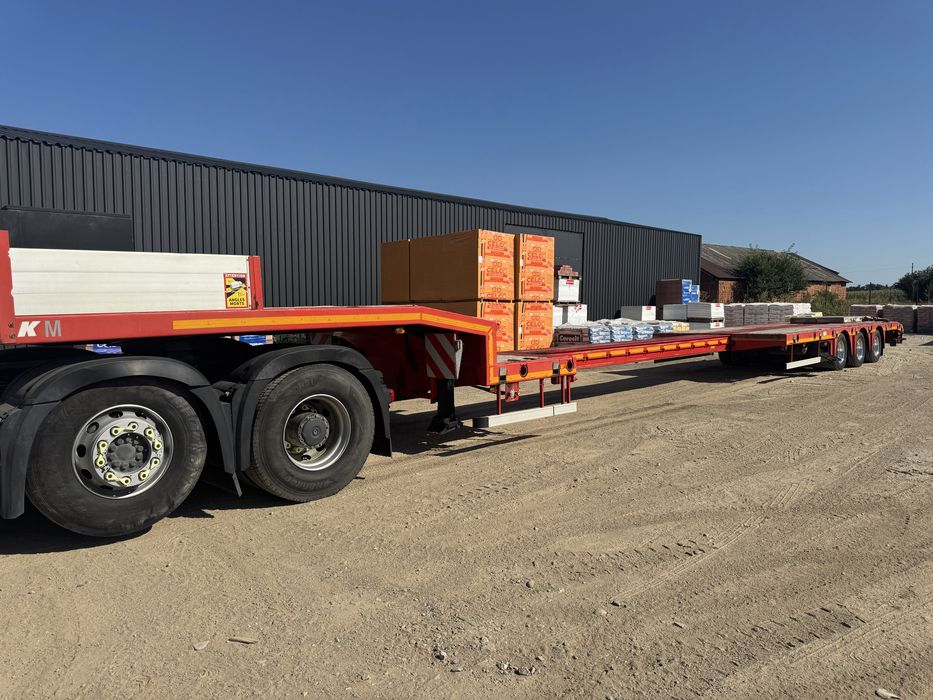 Trailer Kassbohrer L3E dublu extensibil