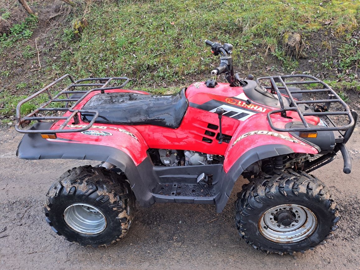 Vând atv linhai worker de 300cm 4x4