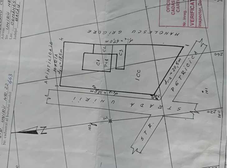 Casa cu teren de vanzare la  Comanesti, judetul Bacau