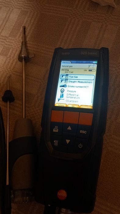 Testo 320 basic aparar măsură gaz