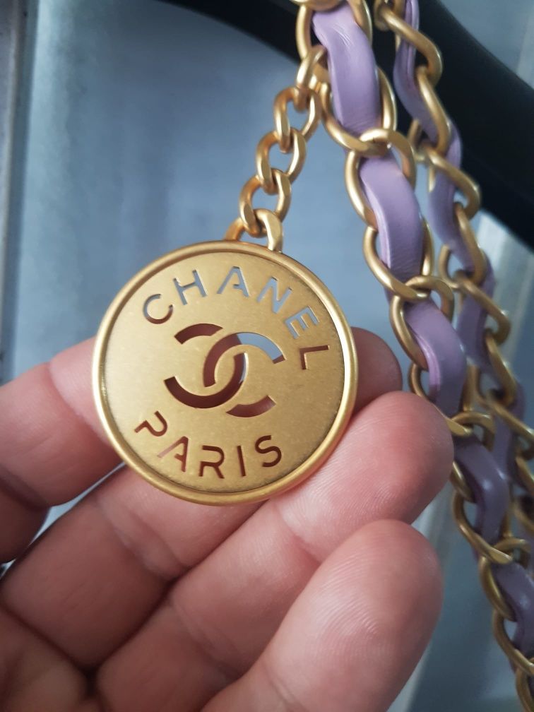 Geanta din piele naturala Chanel
