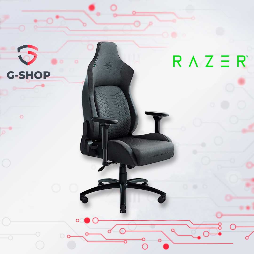 Игровое геймерское кресло Razer Iskur Fabric XL Dark/Gray