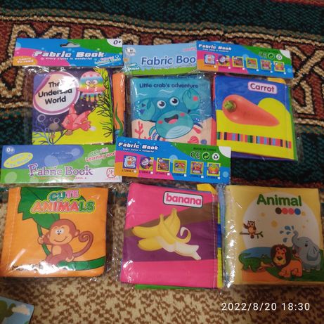 Книжки шуршалки для малышей