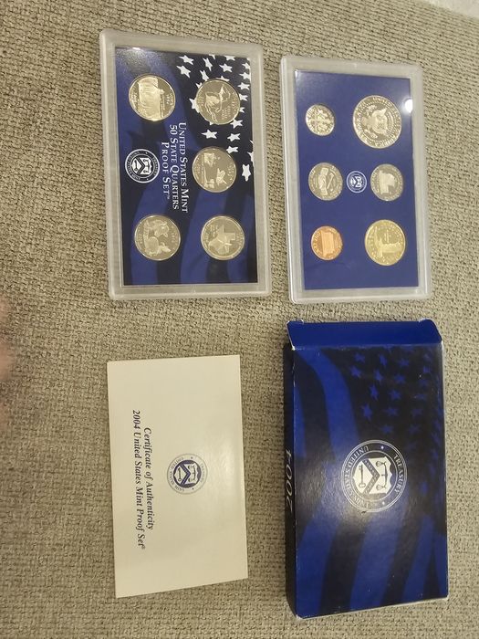 Коллекционный набор монет США 2004 – United States Mint Proof Set