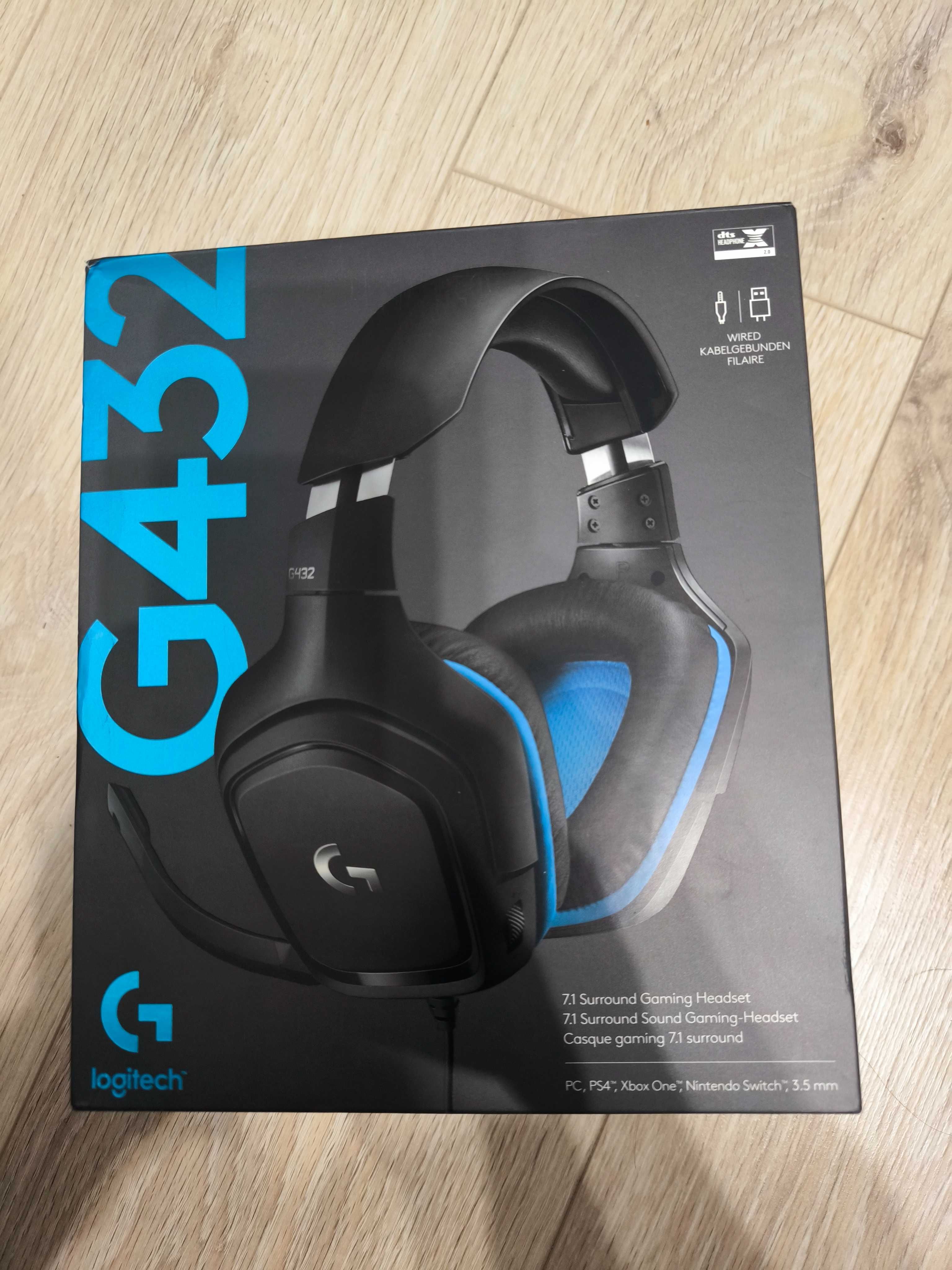 Слушалки Logitech G432