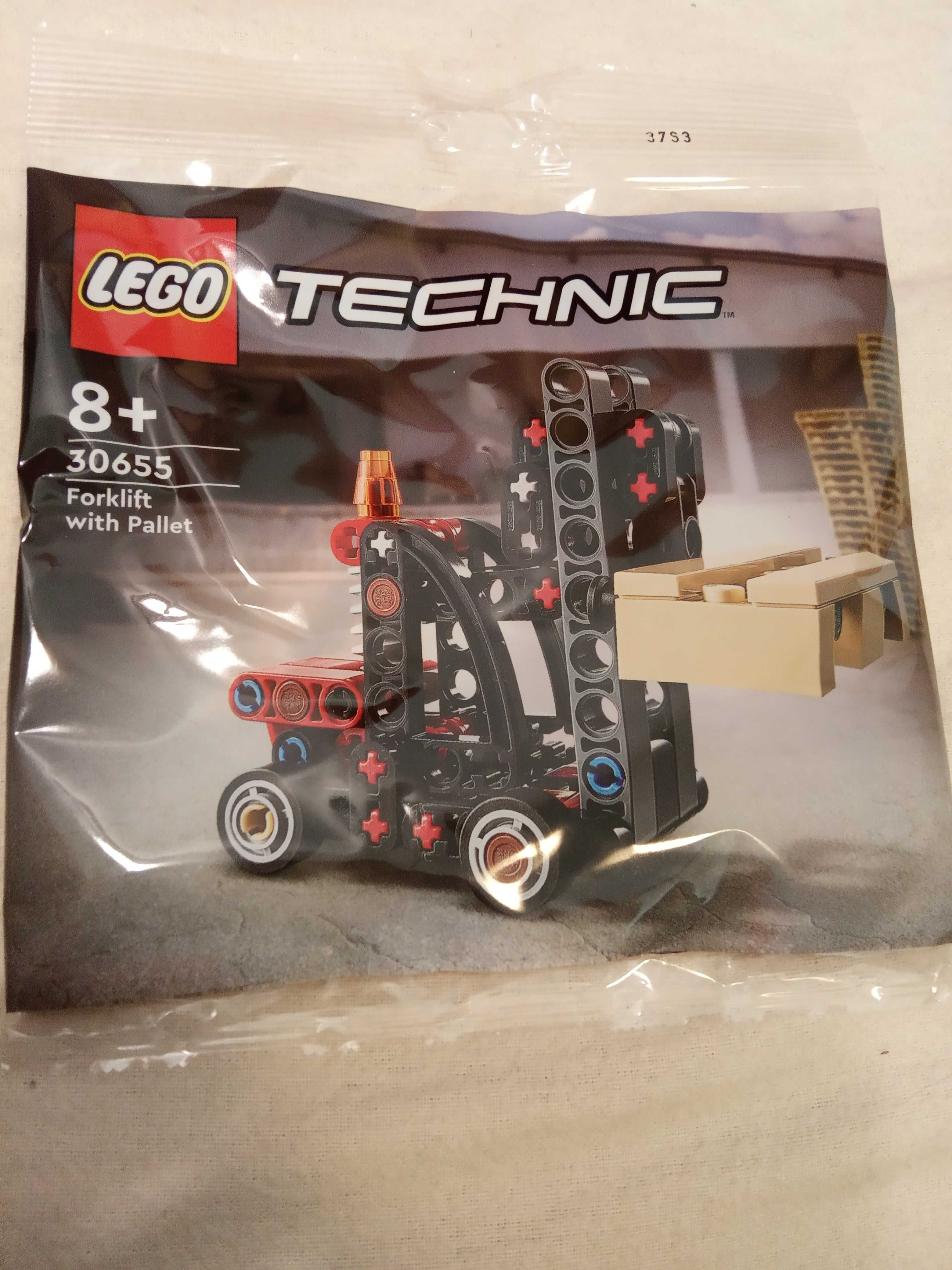 Lego 30655 Technic motostivuitor (forklift with pallet) nou, sigilat