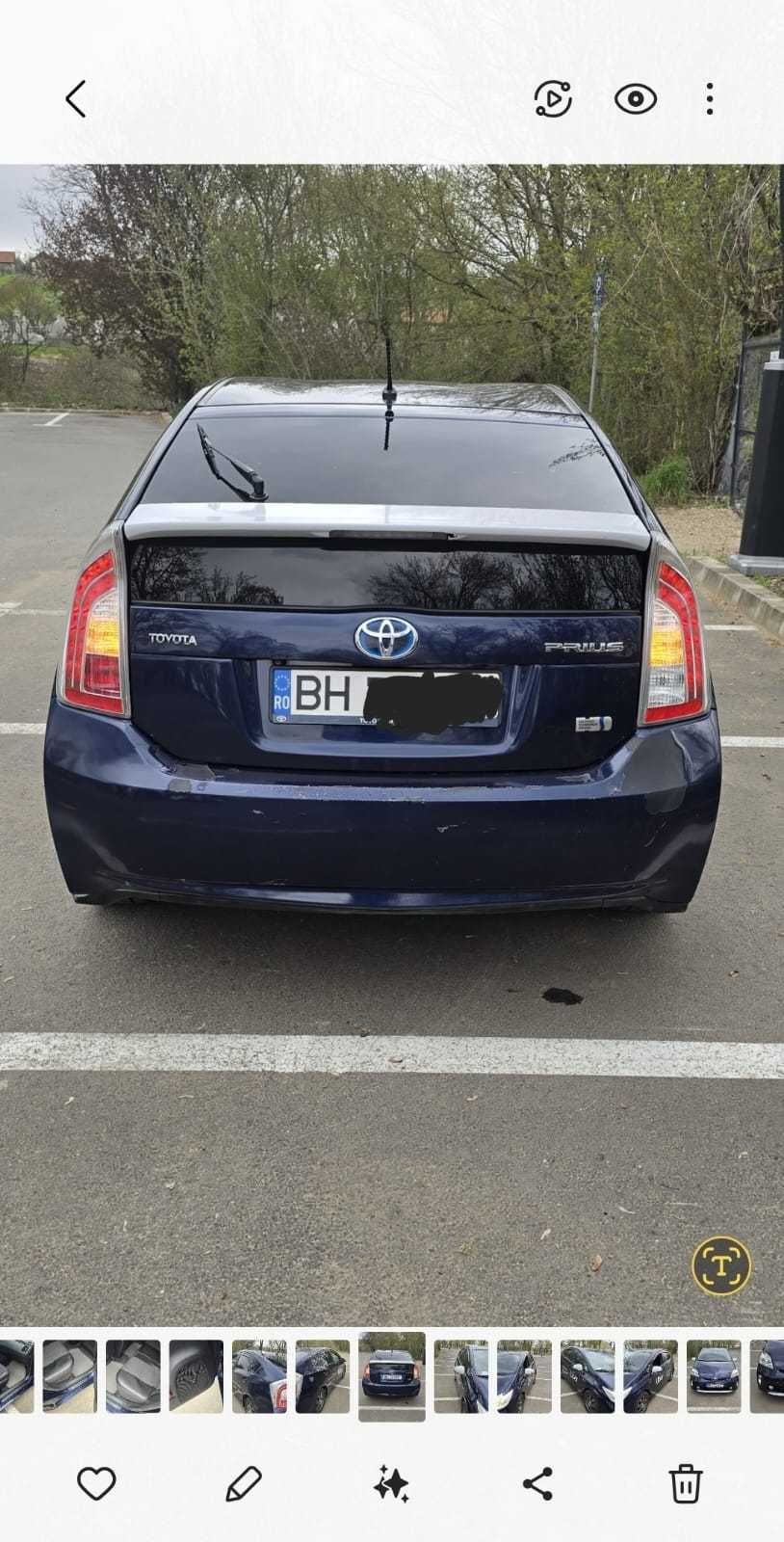 Toyota prius facelift 2013