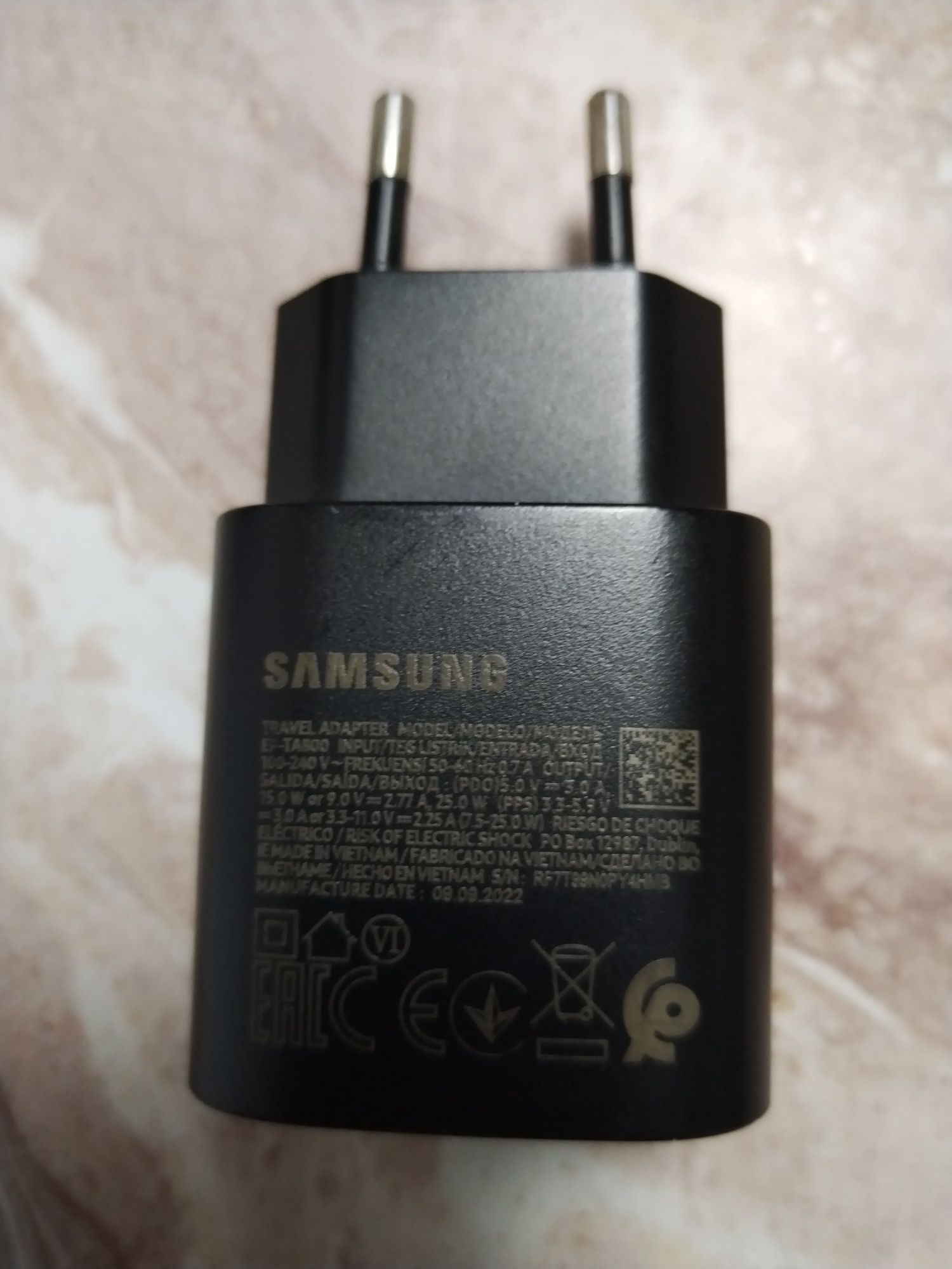 Incarcator Samsung Super Fast Charging 25W USB-C