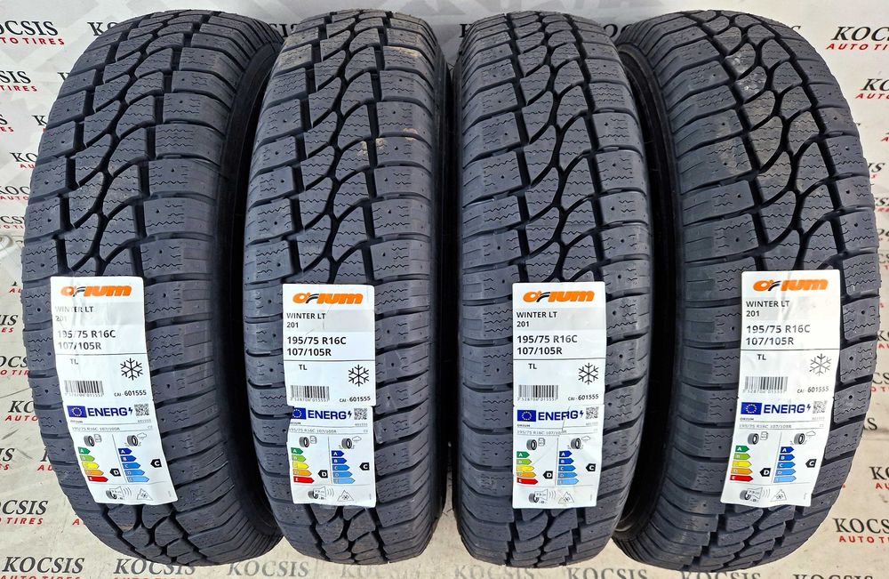 Anvelope noi iarna m+s 195 75 16C Orium ( by Michelin )