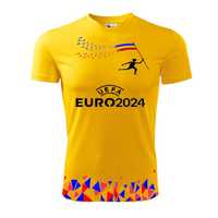 Tricouri Barbati - Copii Fotbal Romania Euro 2024 - Marimi 6 Ani - 3XL