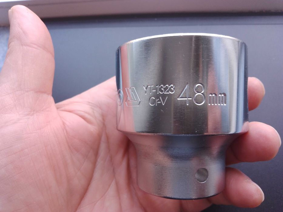 Cheie tubulară 48 mm 3/4" hexagonală HEAVY DUTY Chrom-Alloyd NEFOLOSIT