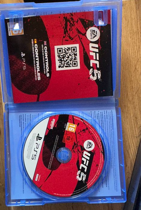 Продается диск UFC 5! Версия для PlayStation 5! Почти новый