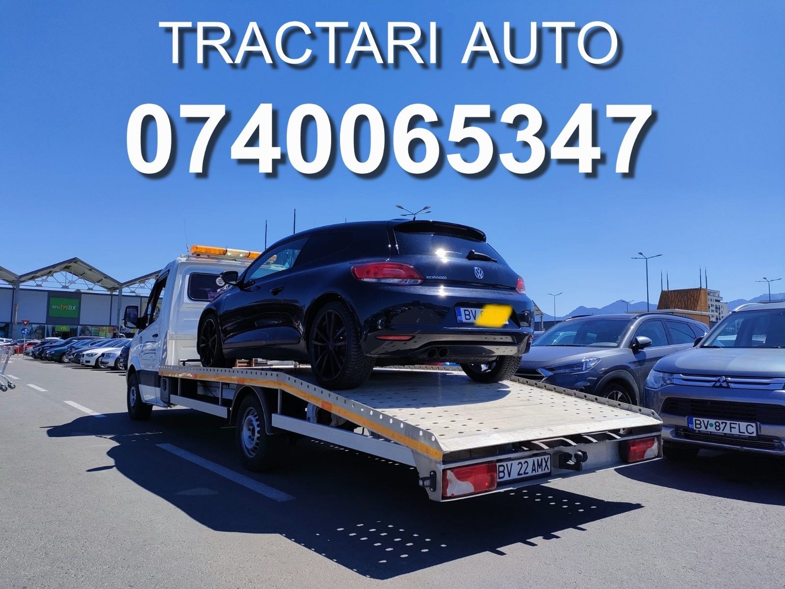 Tractari Auto Transport Platforma Remorcari