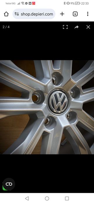 Джанти VW 5x112 18 t roc tiguan  оргинални
