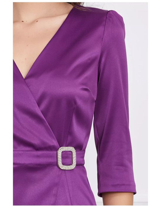 Rochie eveniment mov scurta