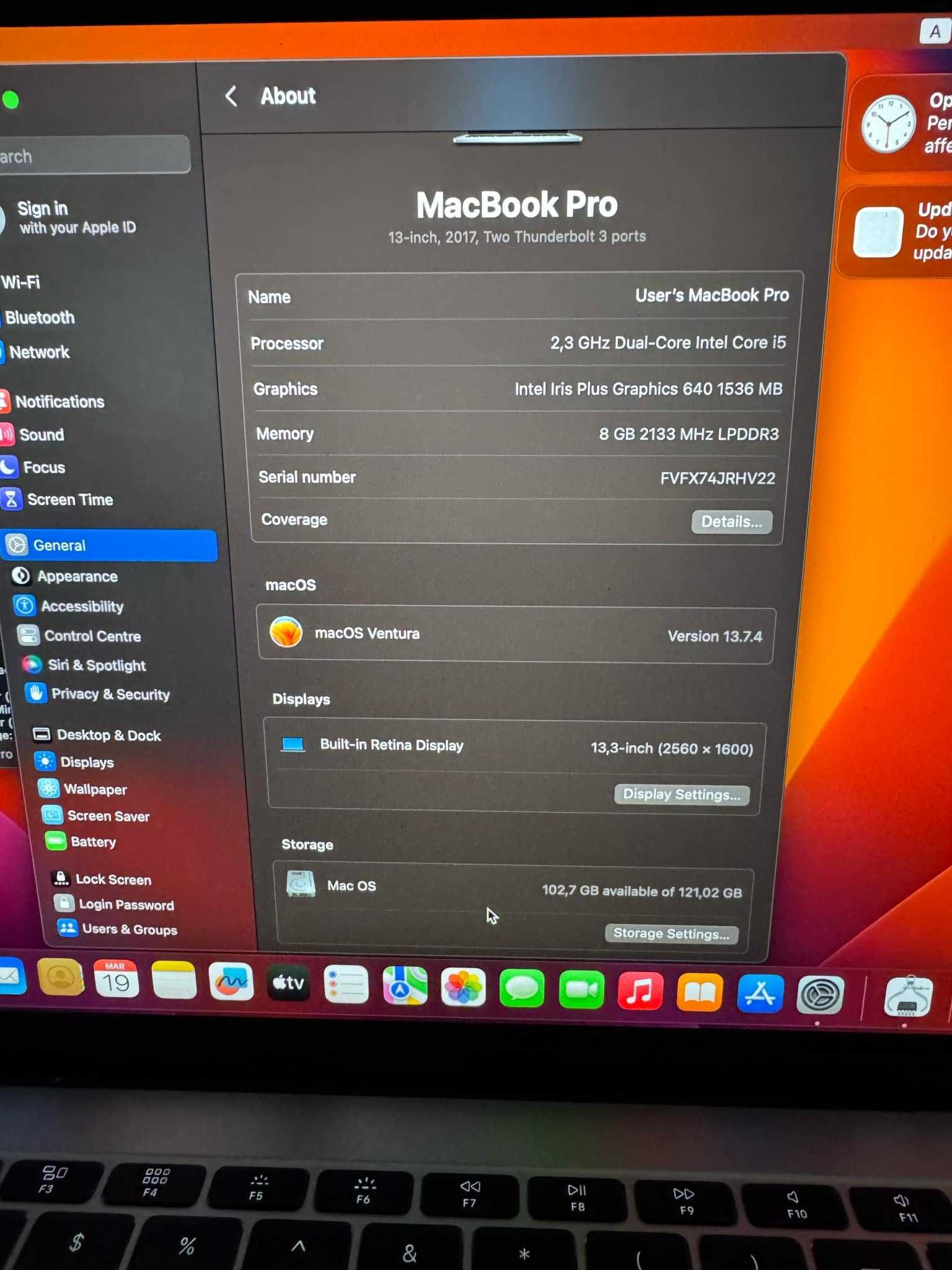 MacBook Pro 13-inch 2017