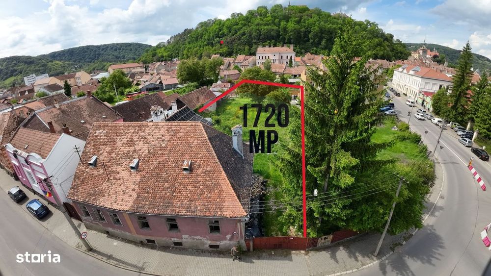 Teren 1,720mp Sighisoara / Strada Stefan Octavian Iosif