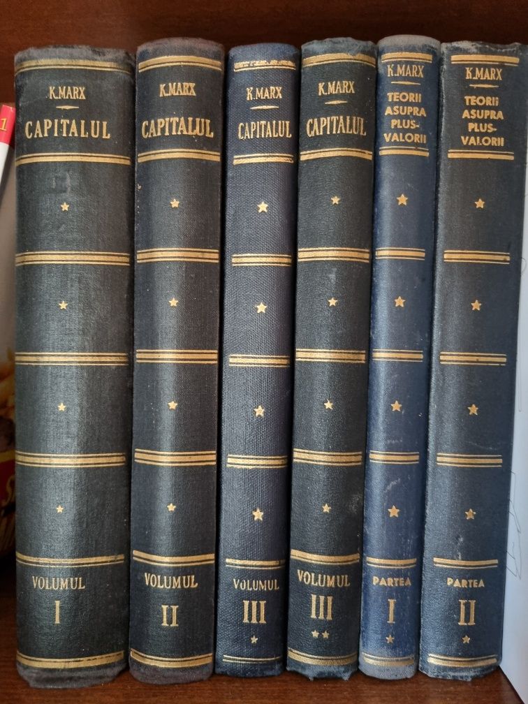 Capitalul - Karl Marx, 6 volume