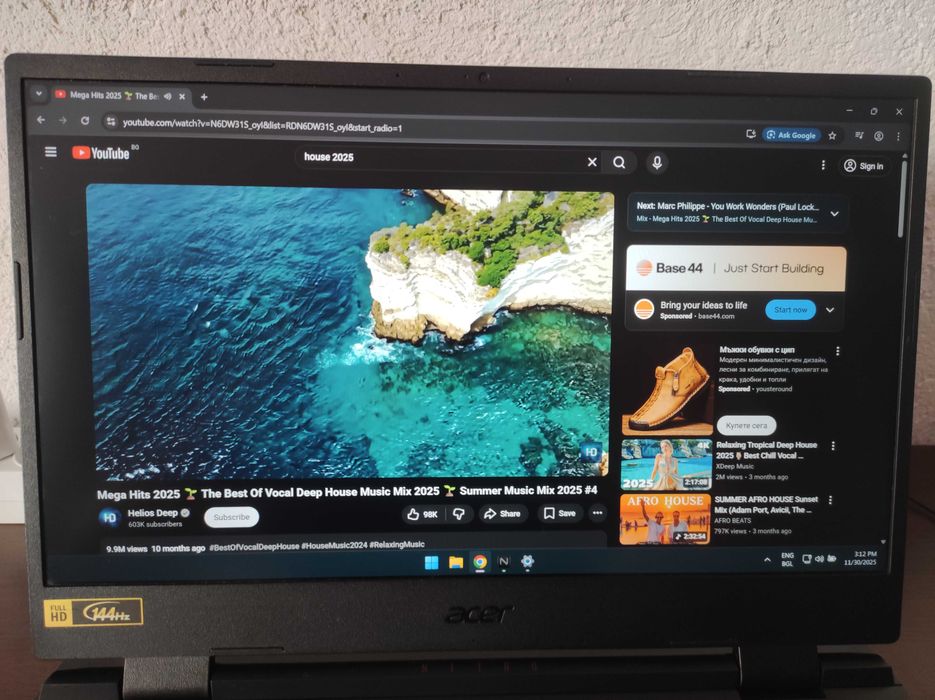 Acer Nitro 5, RTX 4060 8gb, i7 12th gen, 1tb ssd, 16gb ram