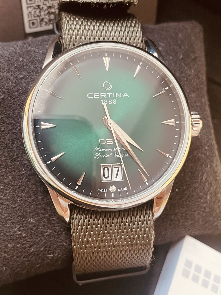 CERTINA DS-1 special edition автомат 80 часа