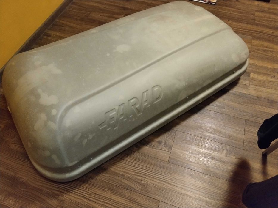 Багажник за кола. Автобокс Farad модел Barracuda 320L бял мат