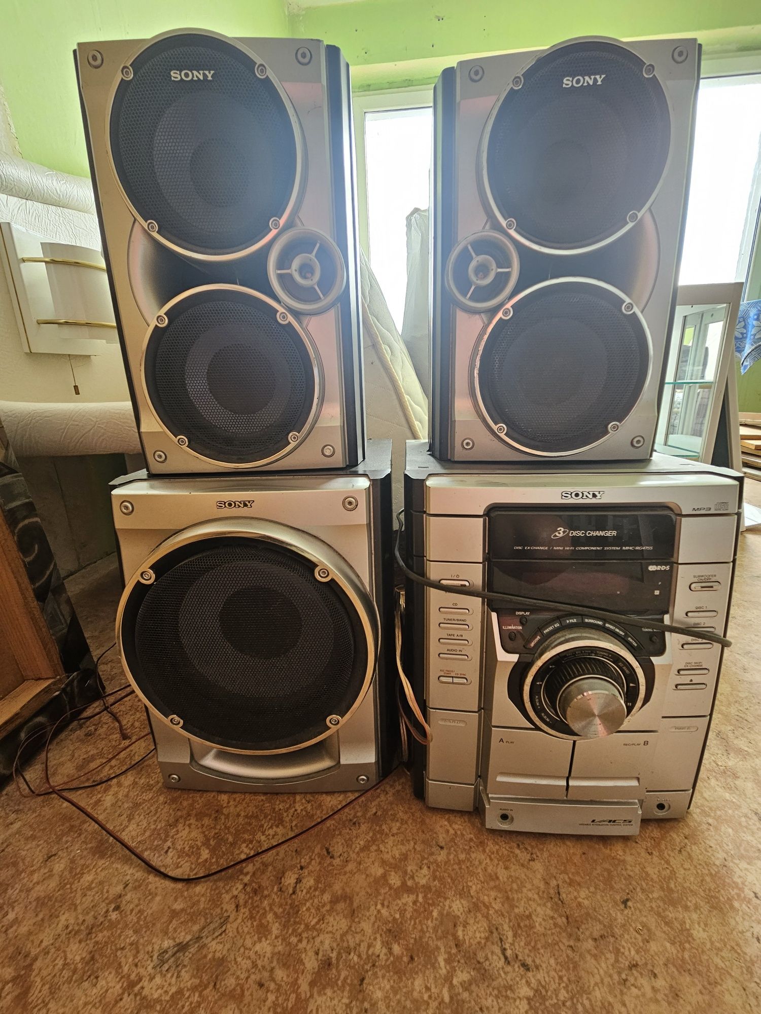 Мини Hi-Fi система Sony MHC-RG475S
