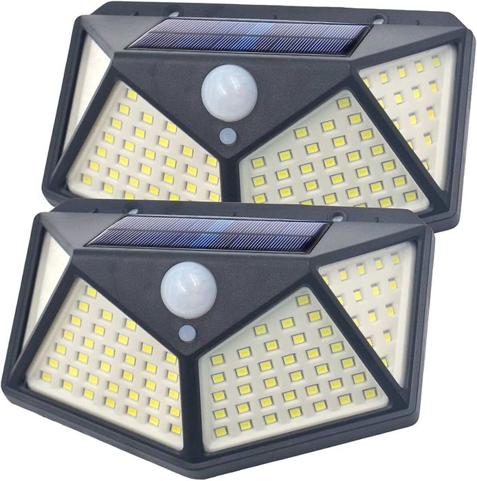Quyosh panelli chiroq,harakat sensorli 100 talik Led chiroqlar