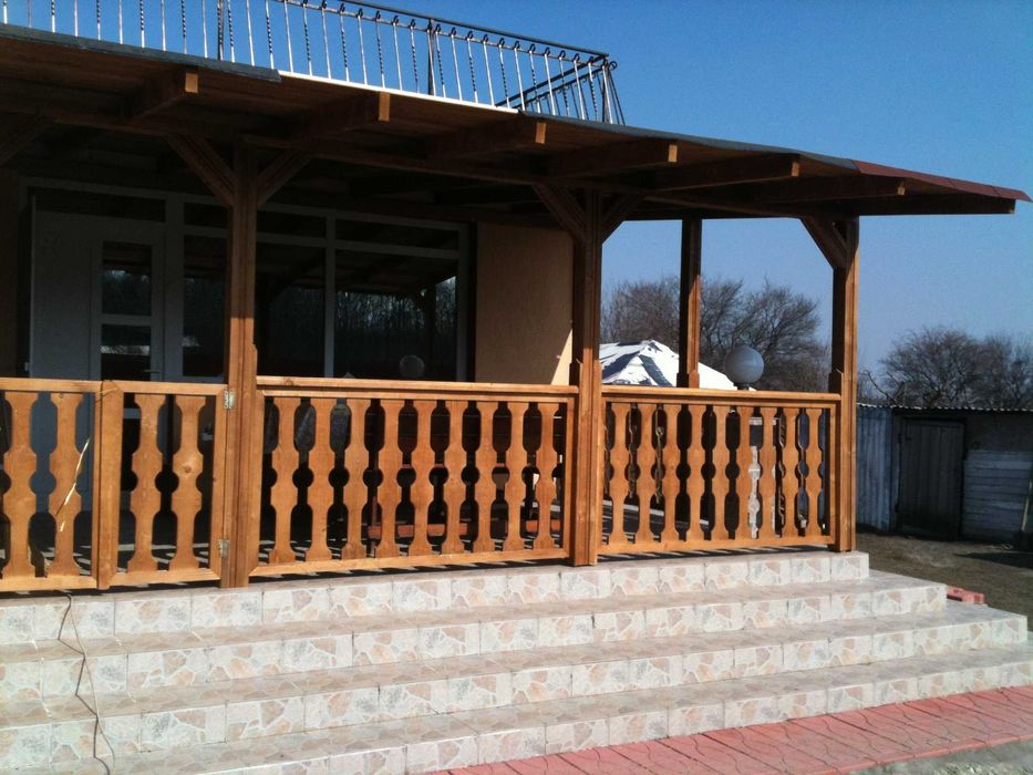 Foisoare, Terase, Case si Cabane stil A-Frame din structura de lemn