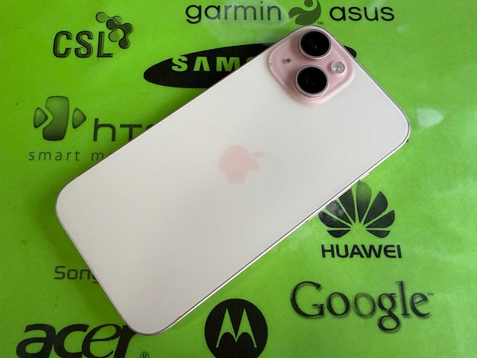 iPhone 15 Barbie 128gb фабрично отключен.Гаранция