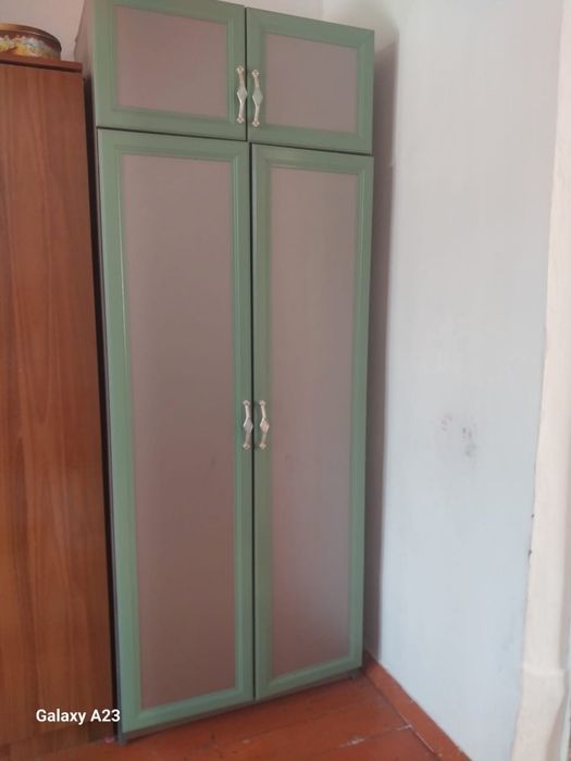 Детский кровать с шкафом