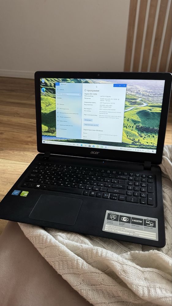 Ноутбук Acer n16c1 AspireES1-532